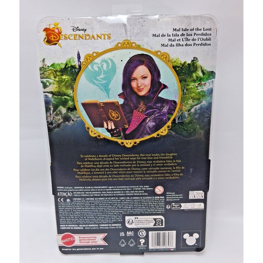 Disney Descendants MAL Isle of the Lost Doll Mattel NIB Original 1st Movie Rare - Picture 6 of 6